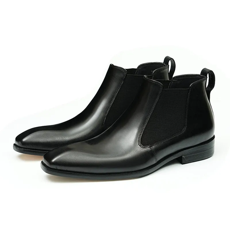 Veltique Luxe Zip-Up Boots