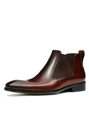 Veltique Luxe Zip-Up Boots