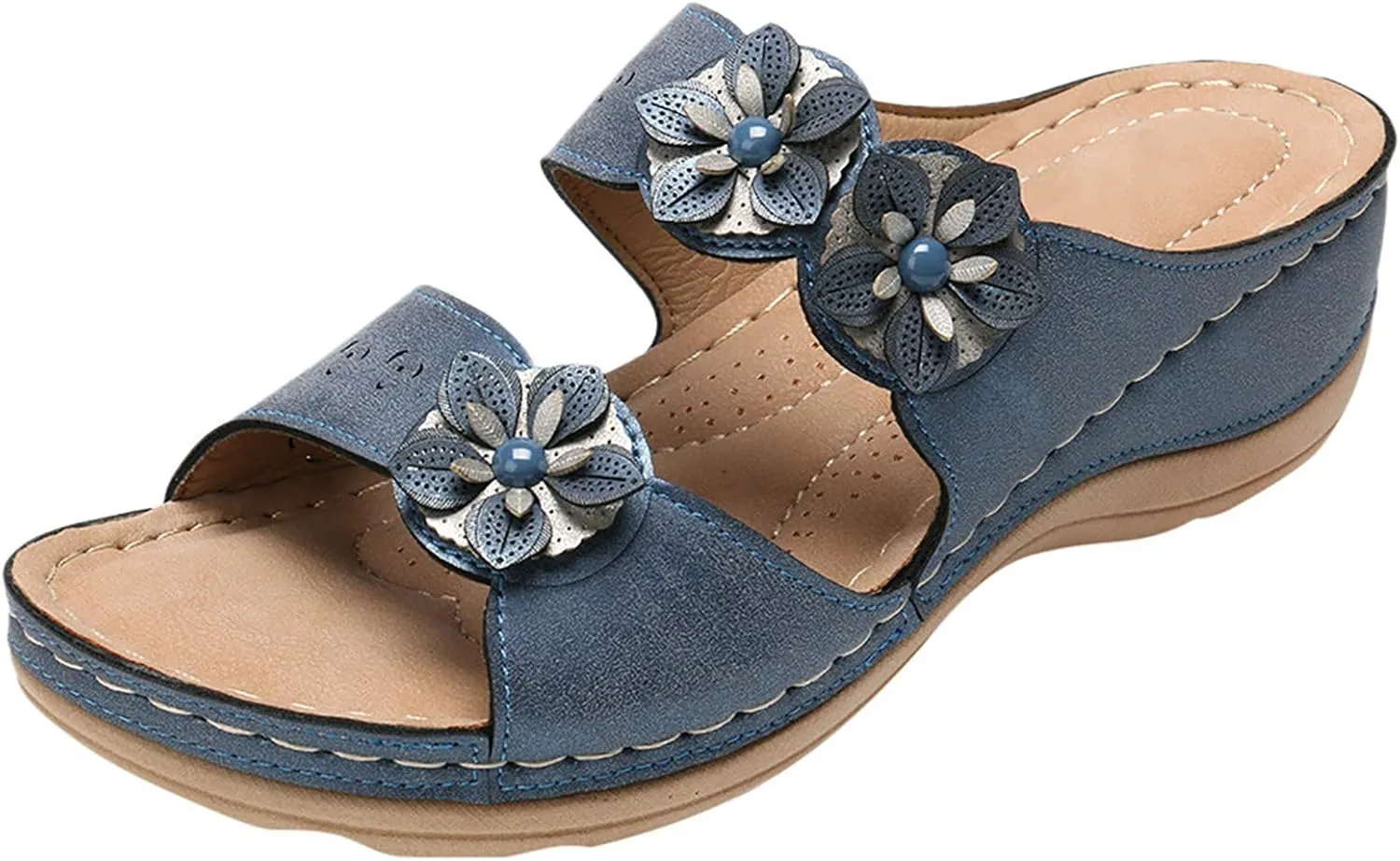 Womens Fashion Orthotic Flip Flops Ladies Athletic Thick Cushion Recovery Thong Sandals Slip On Walking Sandles With Comfortable Plantar Arch Support Summer Beach